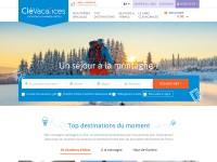 Desktop screenshot for clevacances.com