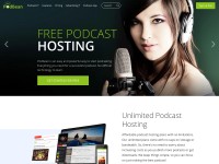Desktop screenshot for podbean.com