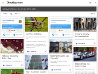 Desktop screenshot for checkiday.com