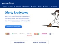 Desktop screenshot for procredito.pl