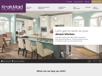 Desktop screenshot for kraftmaid.com