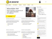 Desktop screenshot for e-szigno.hu