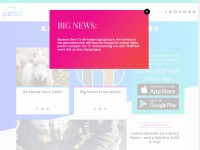 Desktop screenshot for peta2.com