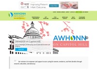 Desktop screenshot for awhonn.org