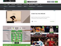 Desktop screenshot for besoccer.com