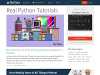 Desktop screenshot for realpython.com