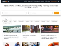 Desktop screenshot for prawonet.pl