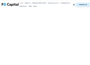 How fdcapital.co.uk looks like on a tablet such as an iPad.