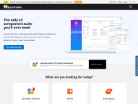 Desktop screenshot for syncfusion.com