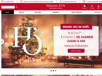 Desktop screenshot for histoiredor.com