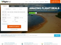 Desktop screenshot for flighthub.com