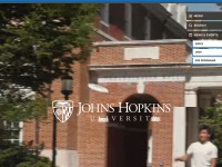 Desktop screenshot for jhu.edu