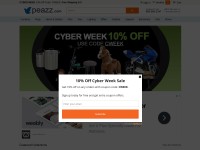 Desktop screenshot for peazz.com