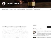 Desktop screenshot for courtinjury.fr