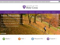 Desktop screenshot for holycross.edu