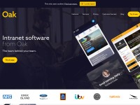 Desktop screenshot for oak.com