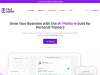 Desktop screenshot for truecoach.co