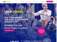 Desktop screenshot for jaxlondon.com