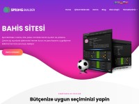 Desktop screenshot for springbuilder.net
