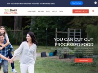 Desktop screenshot for 100daysofrealfood.com