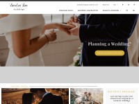 Desktop screenshot for lacedinloveweddings.com