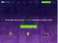 Desktop screenshot for camfrog.com