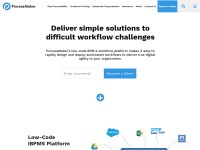 Desktop screenshot for processmaker.com