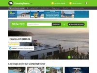 Desktop screenshot for campingfrance.com