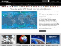 Desktop screenshot for ecmwf.int