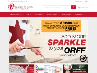 Desktop screenshot for westmusic.com