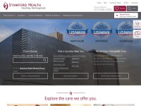 Desktop screenshot for stamfordhealth.org