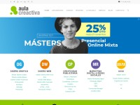 Desktop screenshot for aulacreactiva.com
