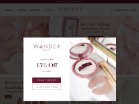 Desktop screenshot for wanderbeauty.com