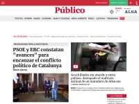 Desktop screenshot for publico.es