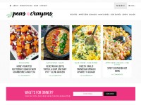 Desktop screenshot for peasandcrayons.com