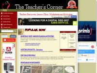 Desktop screenshot for theteacherscorner.net