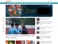 Desktop screenshot for baomoi.com