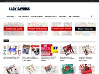 Desktop screenshot for ladysavings.com