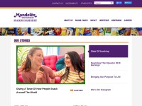 Desktop screenshot for mdlz.com