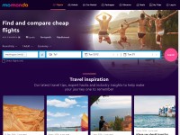 Desktop screenshot for momondo.ca