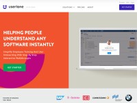 Desktop screenshot for userlane.com