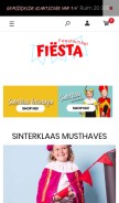 How feestwinkelfiesta.nl looks like on a mobile device such as an iPhone.