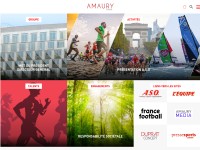 Desktop screenshot for amaury.com