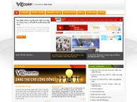 Desktop screenshot for vccorp.vn