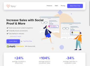 How fera.ai looks like on a tablet such as an iPad.