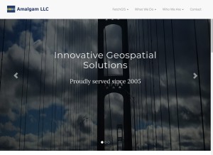 How fetchgis.com looks like on a tablet such as an iPad.