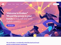 Desktop screenshot for kraken.com