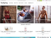 Desktop screenshot for foodspring.fr