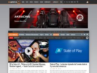 Desktop screenshot for gameblog.fr