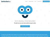 Desktop screenshot for betterbot.ai